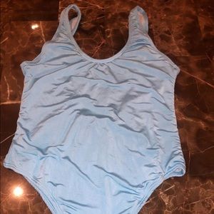 NWOT baby blue one piece
